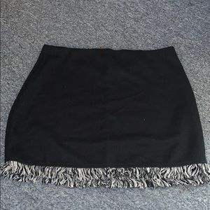 Zara fringe skirt